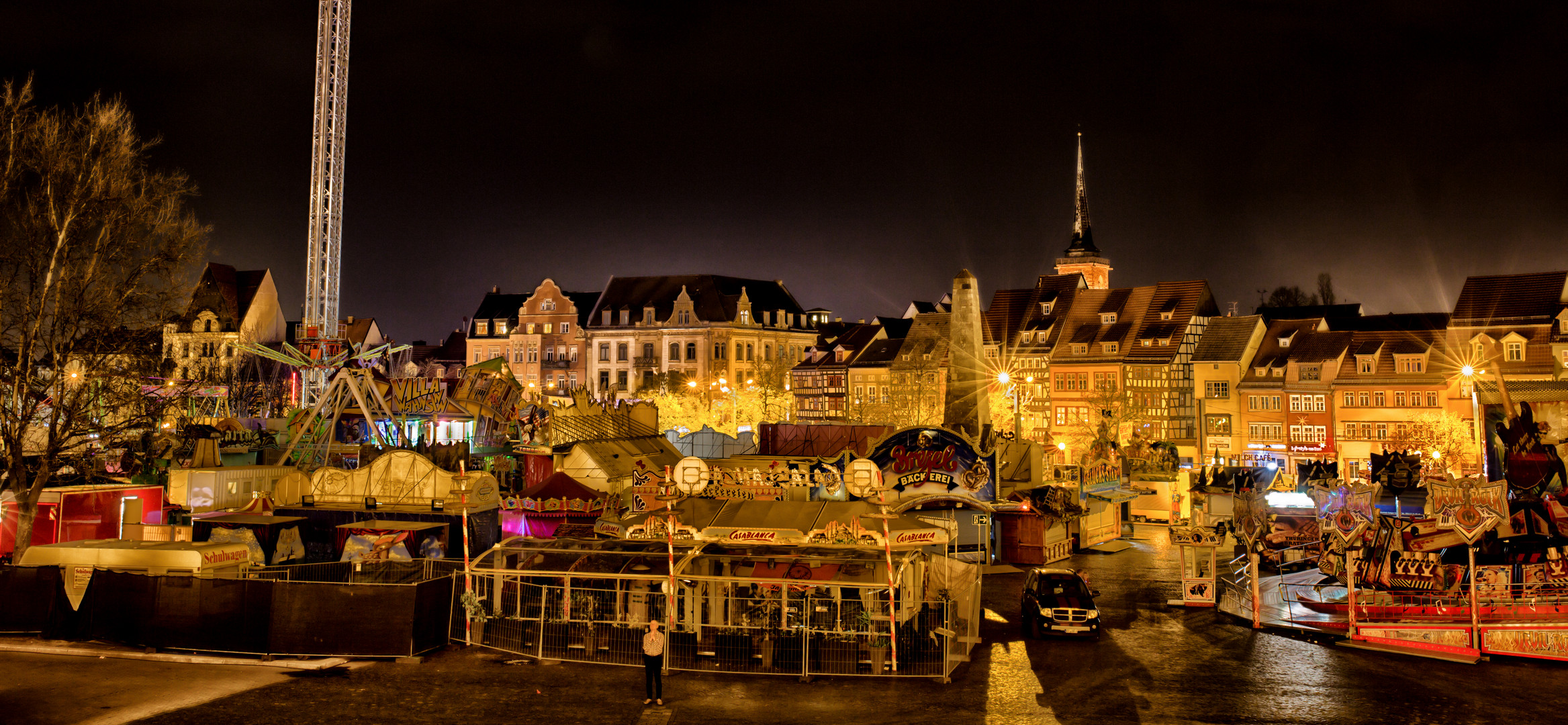 Wimmelbild vom Jahrmarkt...