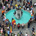 Wimmelfoto "Fischbrunnen in München"