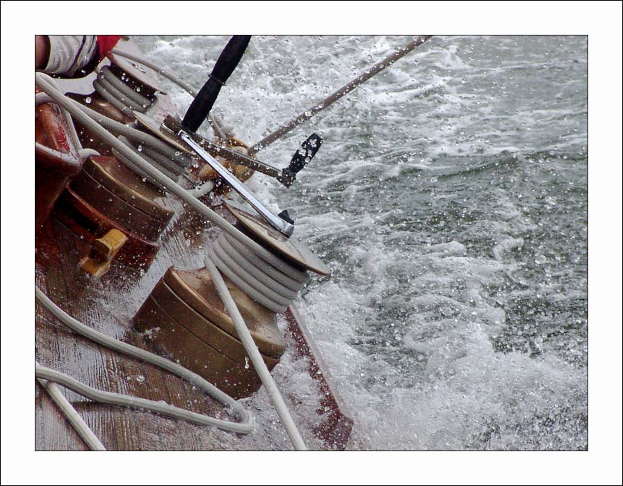 Winch Trio in Salzwassergischt