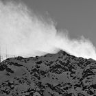 Wind auf Corvatsch station