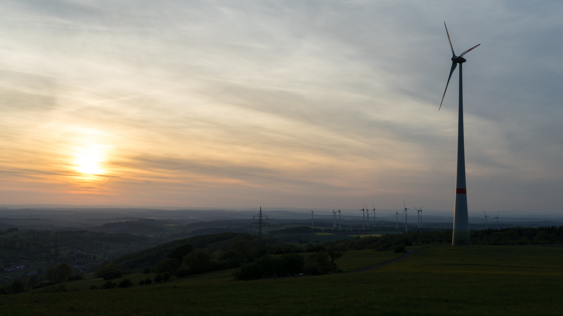 Wind auf der Platte