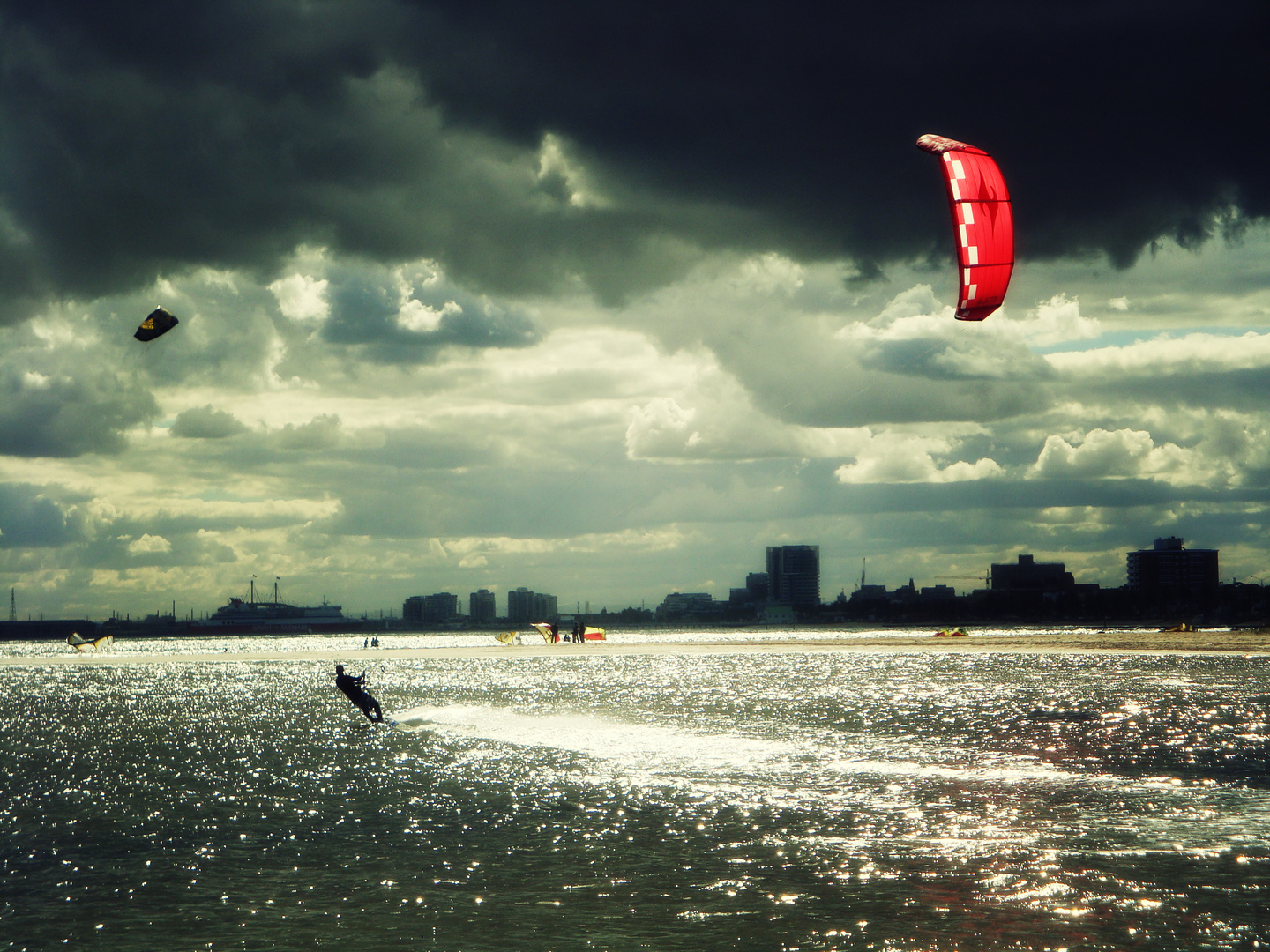 Wind im Haar