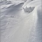 Wind in der Eiswüste