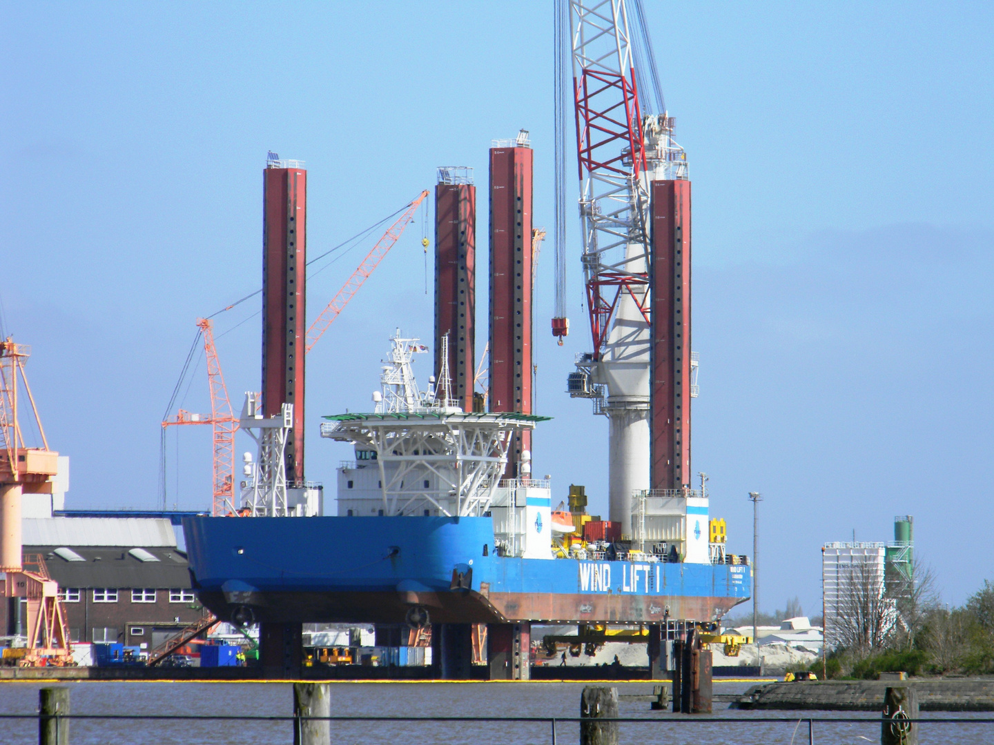 Wind Lift 1 auf dem trockenen