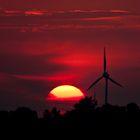 Wind powered sundown