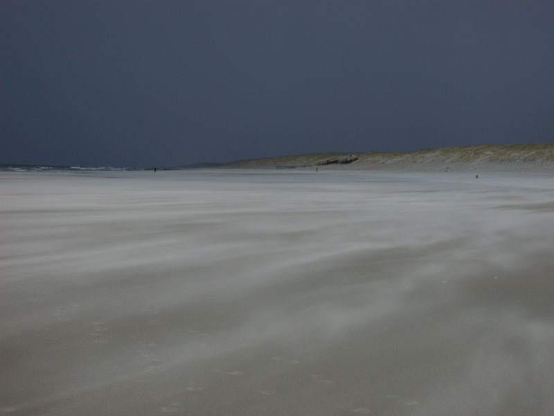 Wind, Sand und Strand