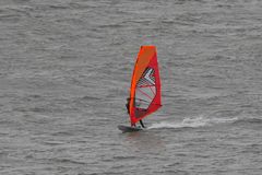 Wind-Surfer auf der Borkumer Lagune