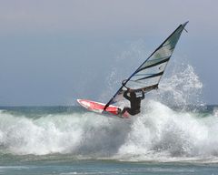 Wind Surfer in California