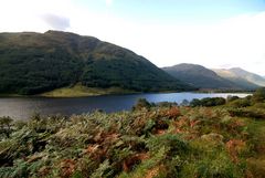 Wind  über Loch Vail