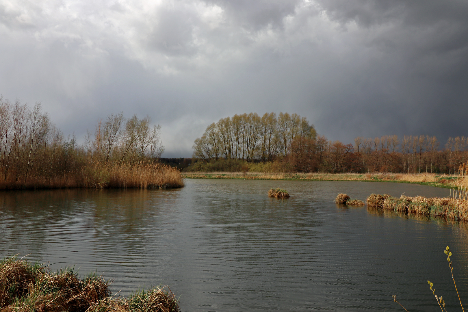 Wind und Regen