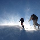 Wind und schnee