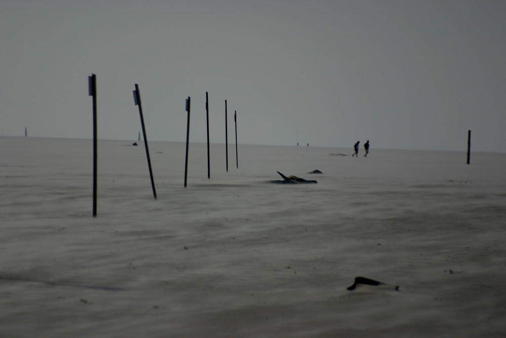 Wind und Strand