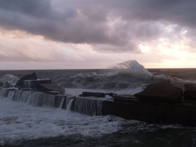 Wind und Wellen