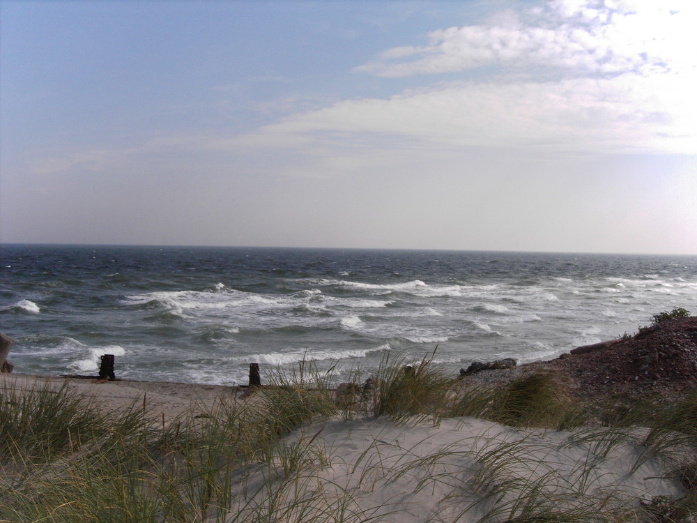 Wind und Wellen treiben ihr Spiel