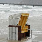 Wind und Wetter, da hilft auch kein Strandkorb