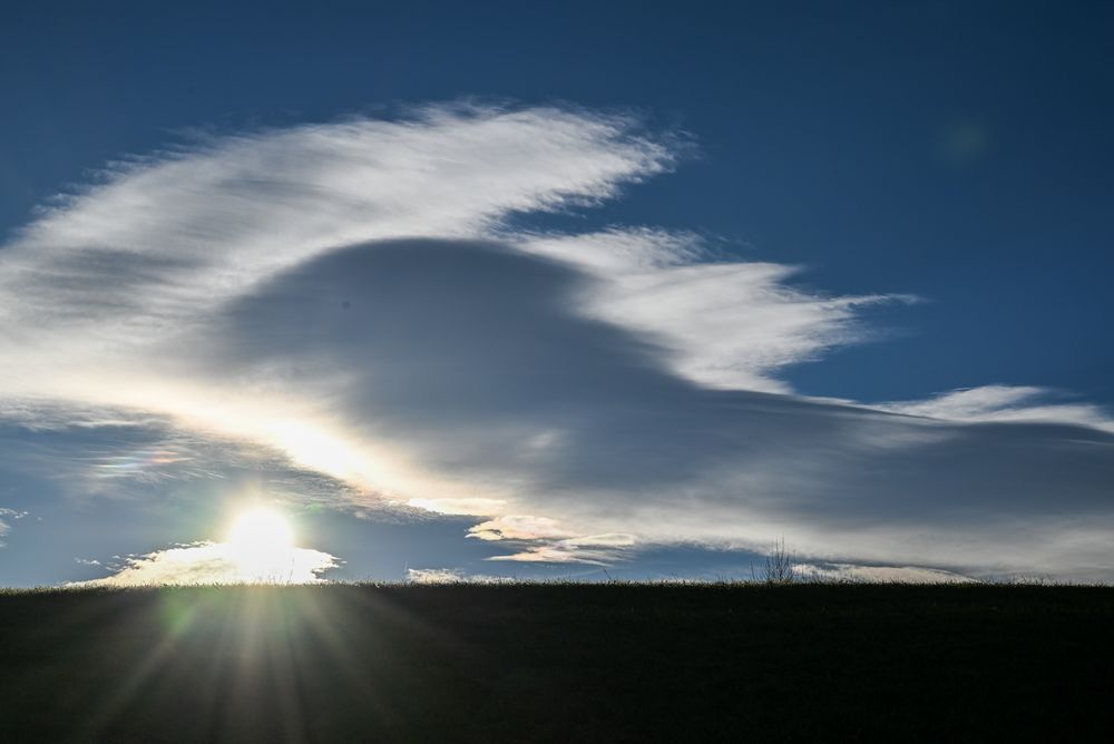 Wind und Wolken