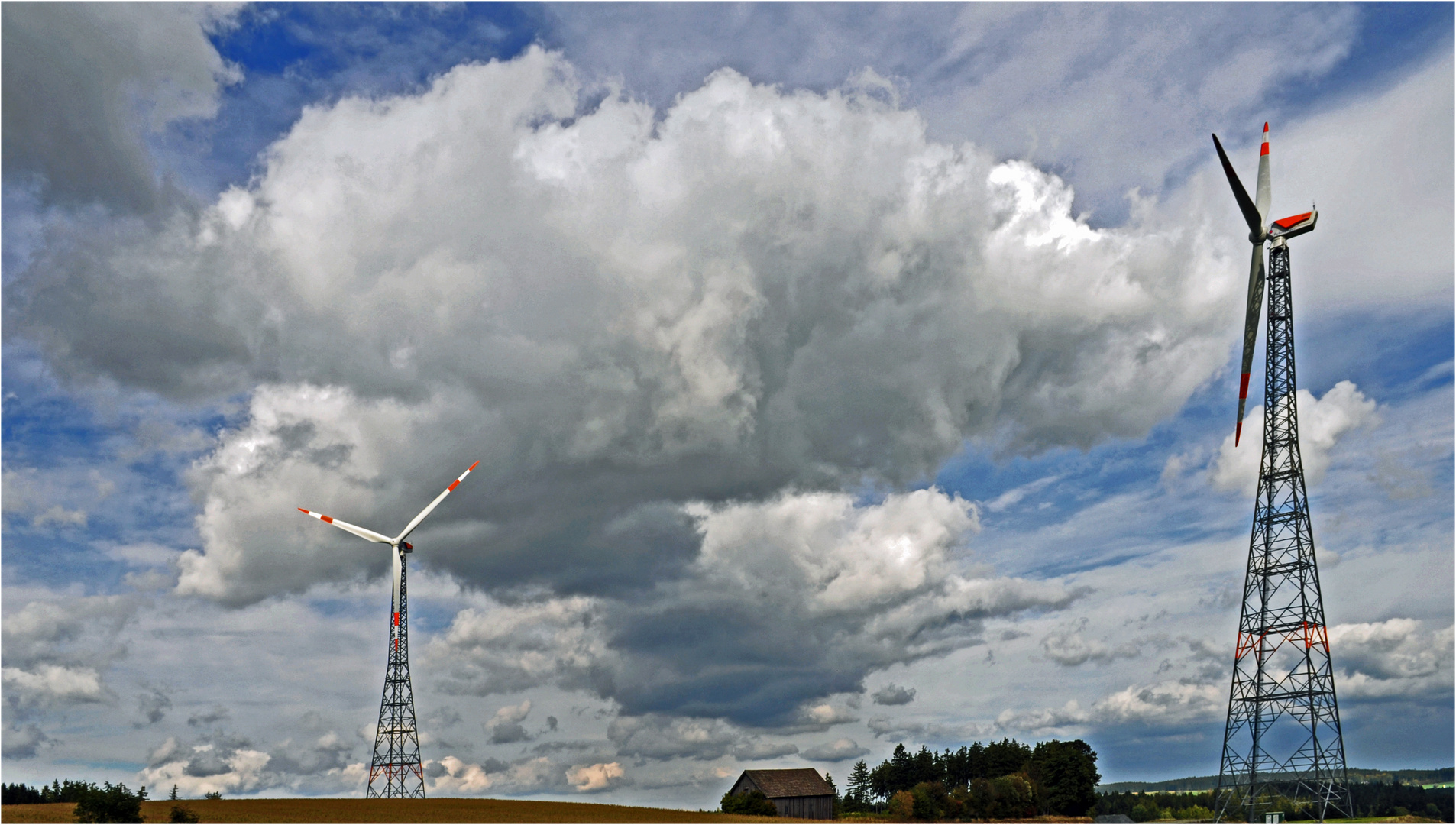 Wind und Wolken