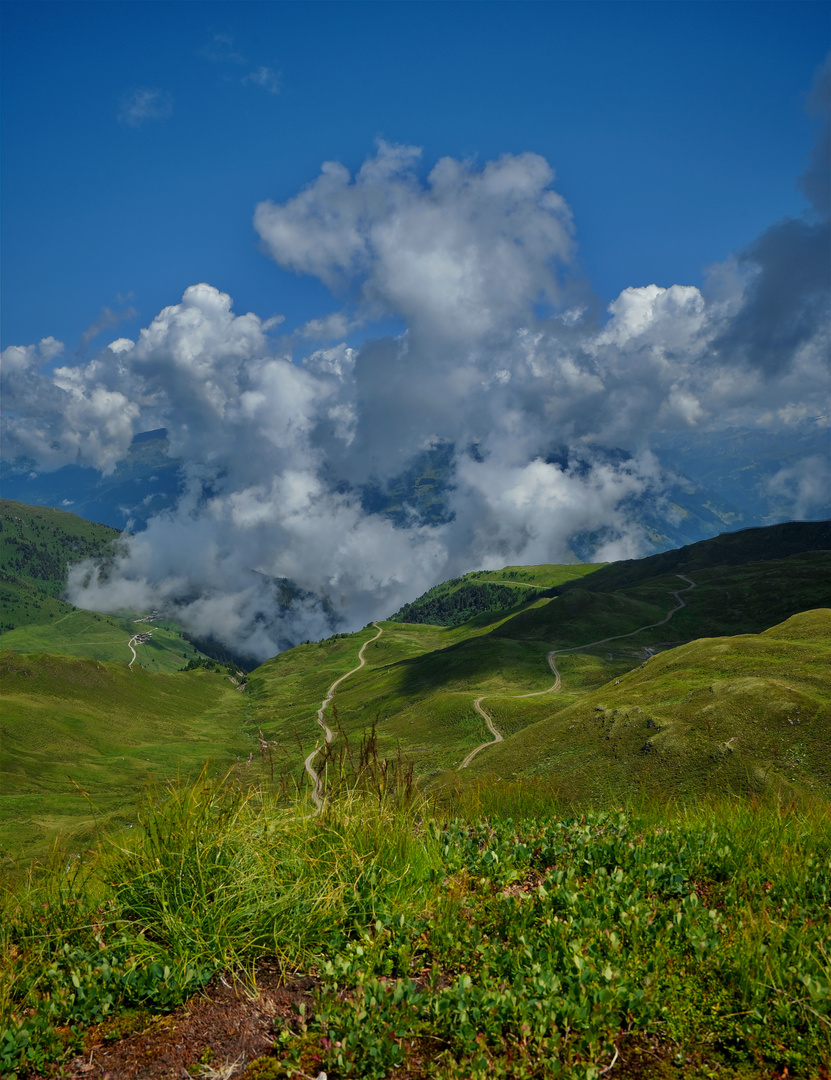 Wind und Wolken