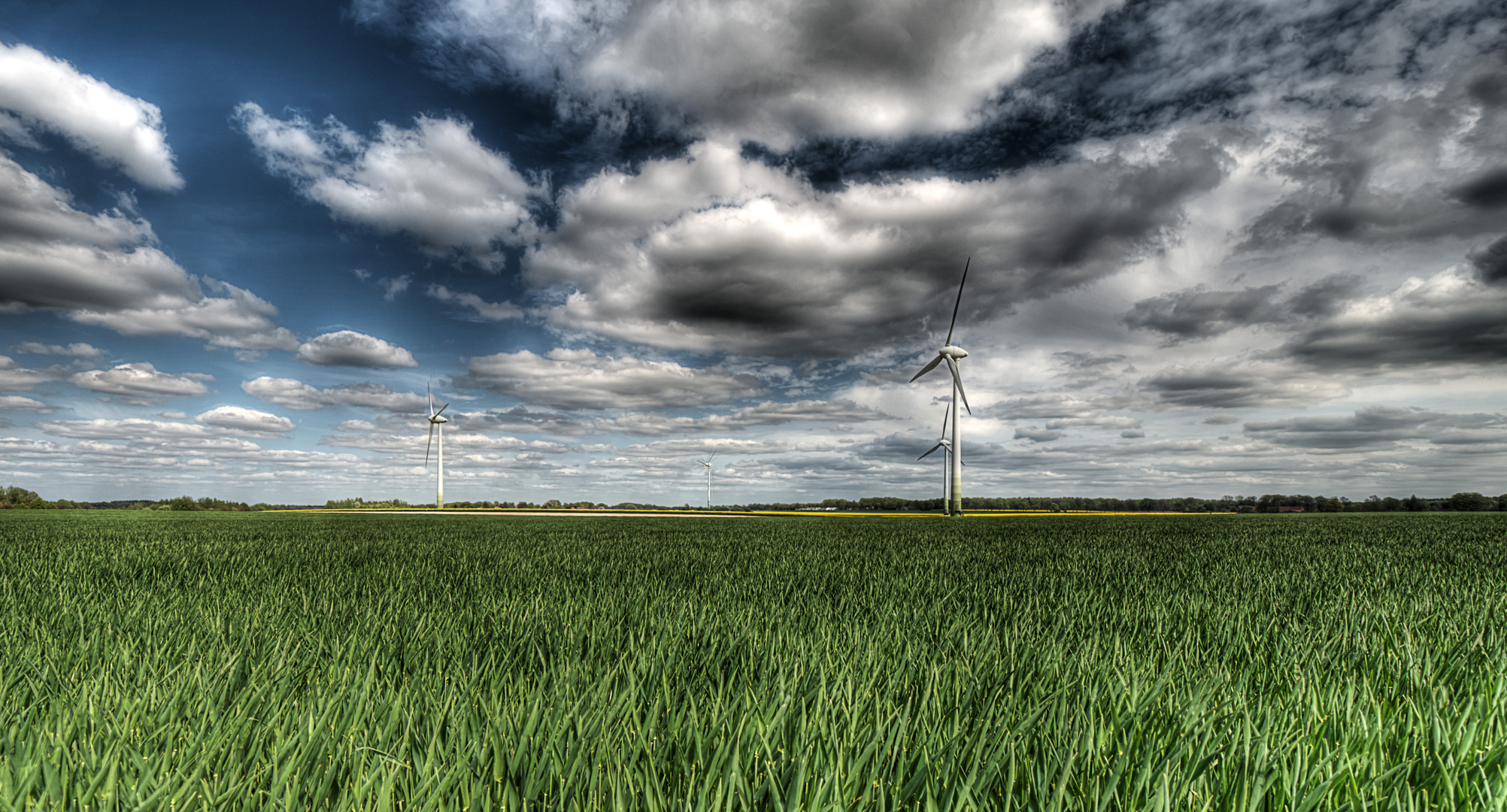 Wind und Wolken II