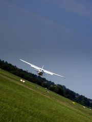 Wind von links....Fläche hängen lassen!!