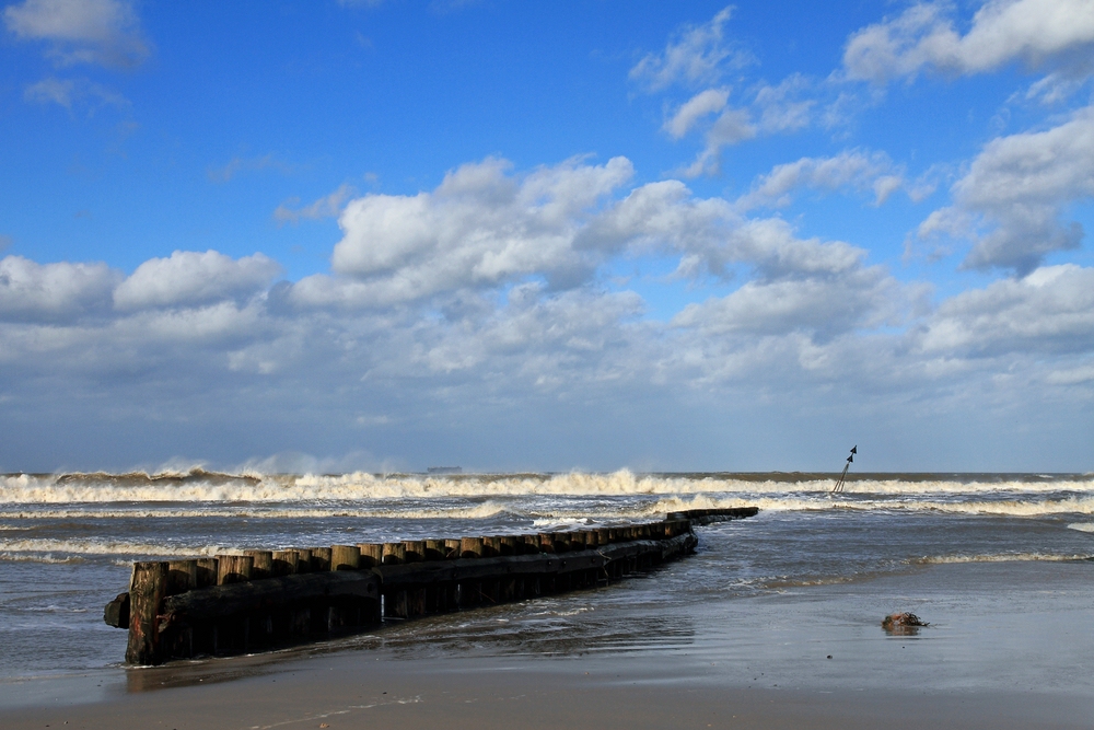 Wind, Wellen, Wolken, Winter