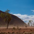 Windböe Uluru