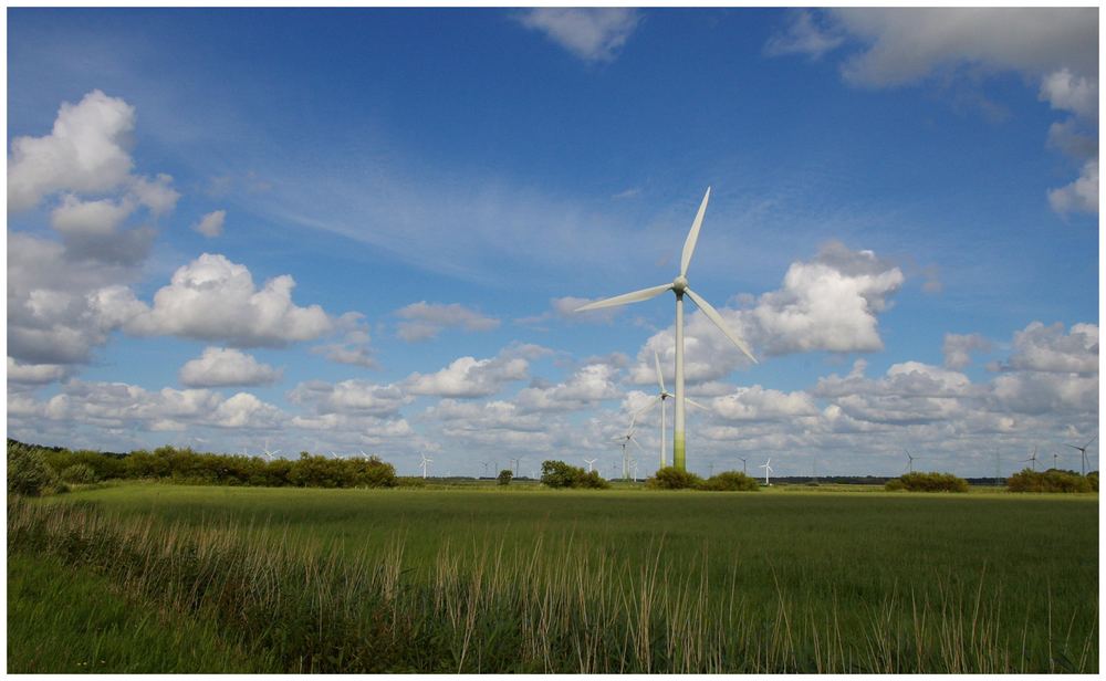 Windenergieland Ostfriesland....oder die Grenzen sind erreicht........