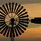 Windenergierad im Landschaftspark Duisburg-Nord