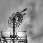 Windenergierad Landschaftspark Duisburg Nord