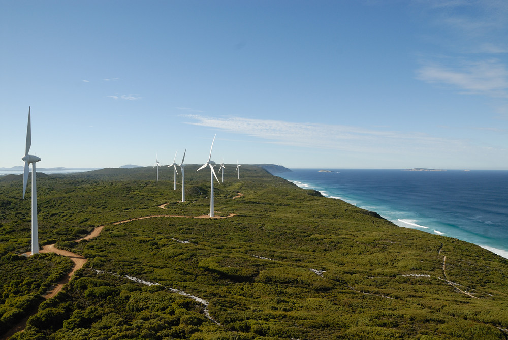 Windfarm Albany West Australien