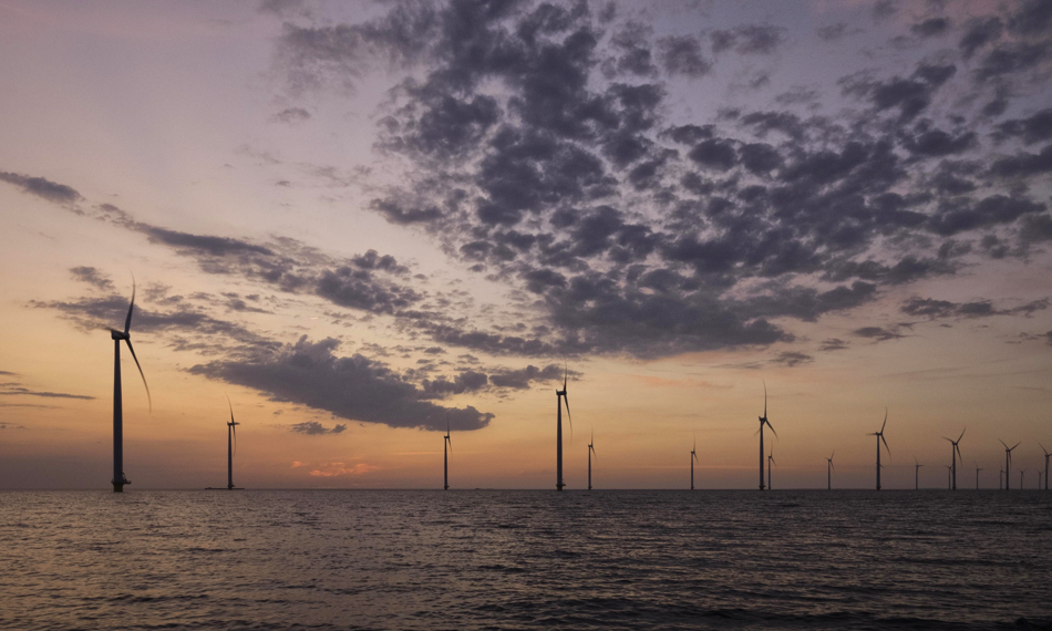 Windfarm @ sunset