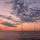 Windfarm @ sunset