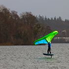 Windfoiling im Plöner See