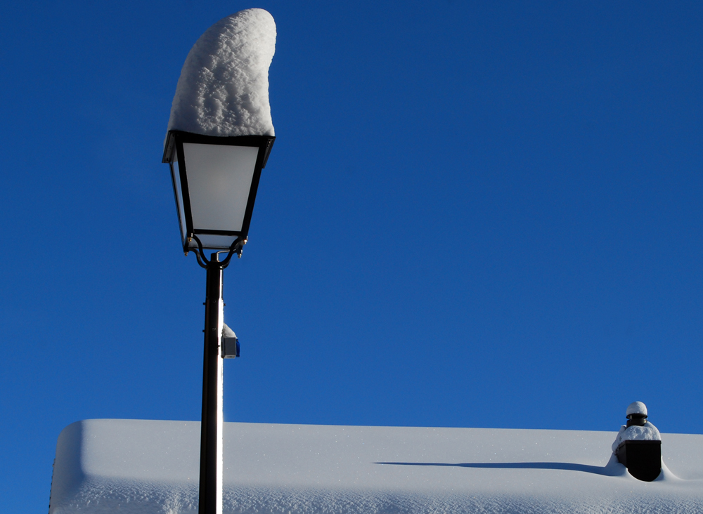 Windgeformte Wintermütze