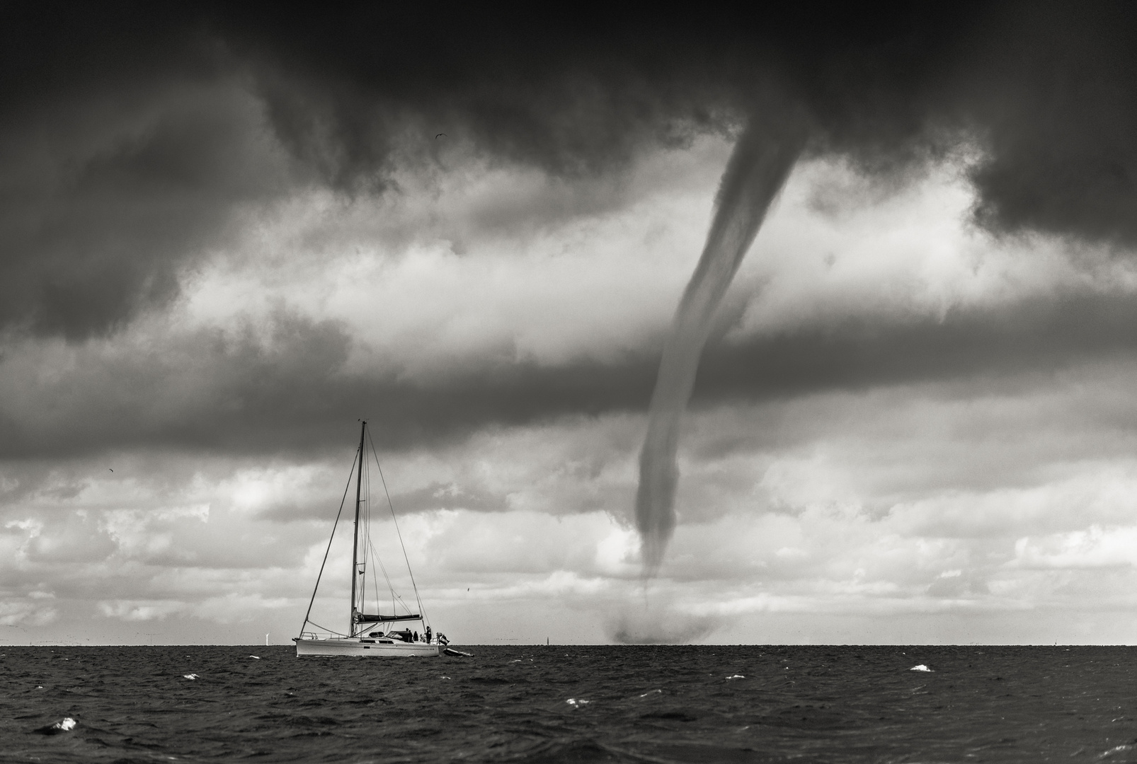 Windhose Isselmeer