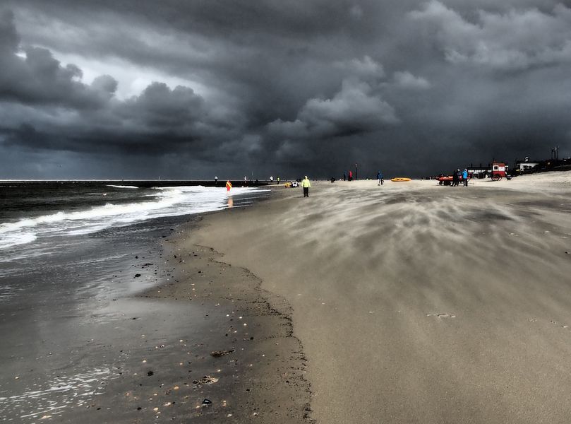 Windig an der Nordsee …