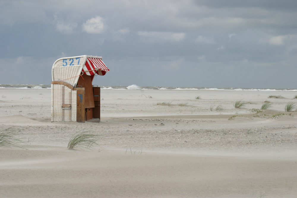 Windiger Tag auf Amrum