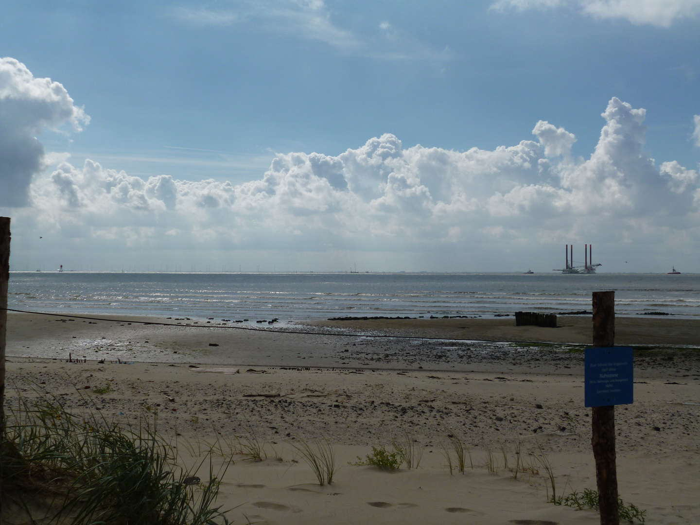 Windiger Vormittag am Südstrand