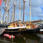 Windjammer an der Pier