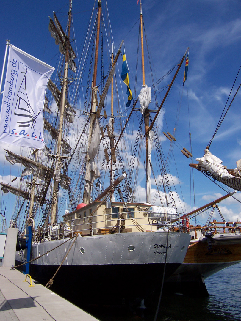 Windjammer bei der Kieler Woche