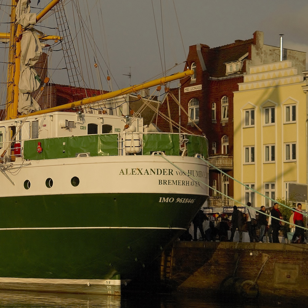 Windjammer in Lübeck