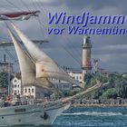 Windjammer vor Warnemünde