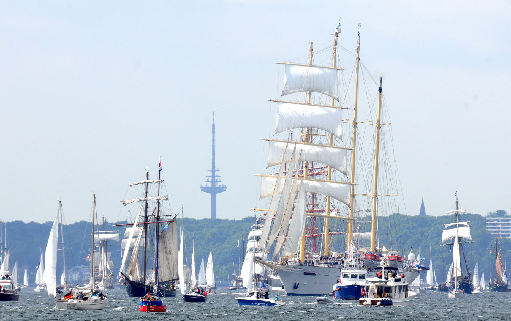 Windjammerparade 2012 in Kiel