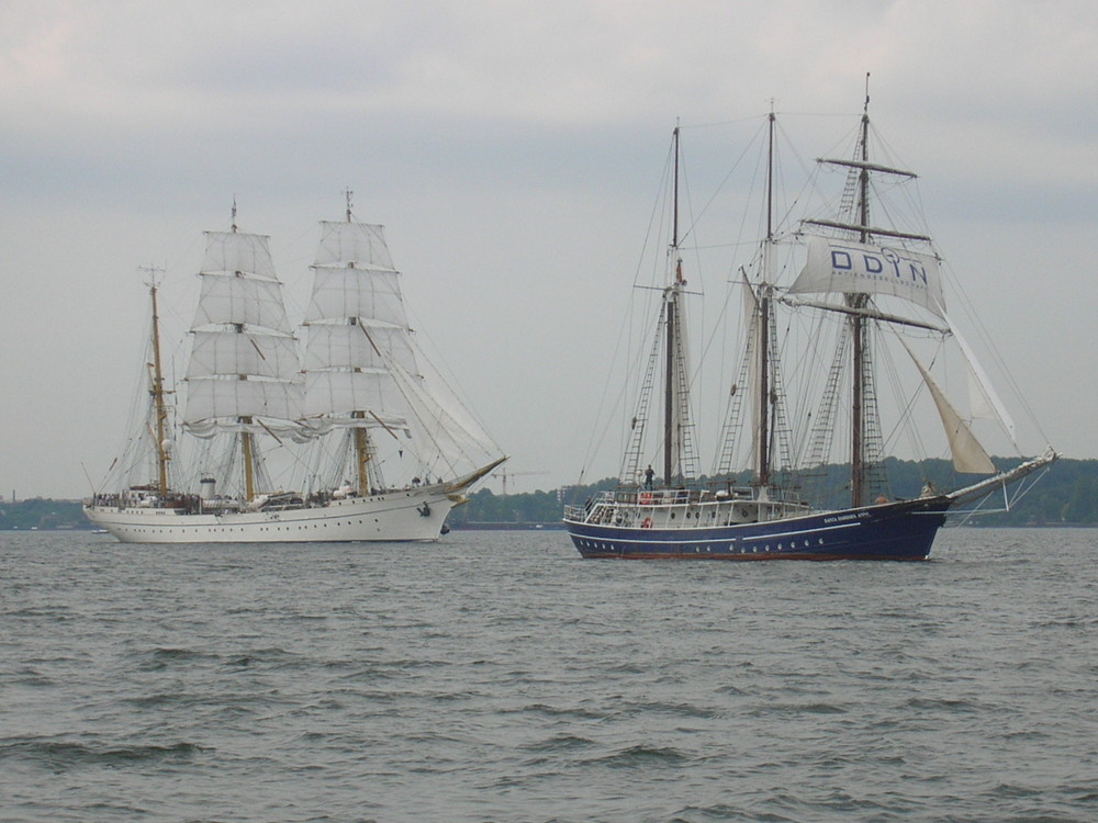 Windjammerparade in Kiel