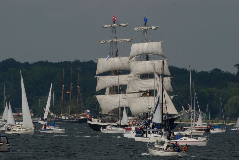 Windjammerparade Kieler Woche 2012