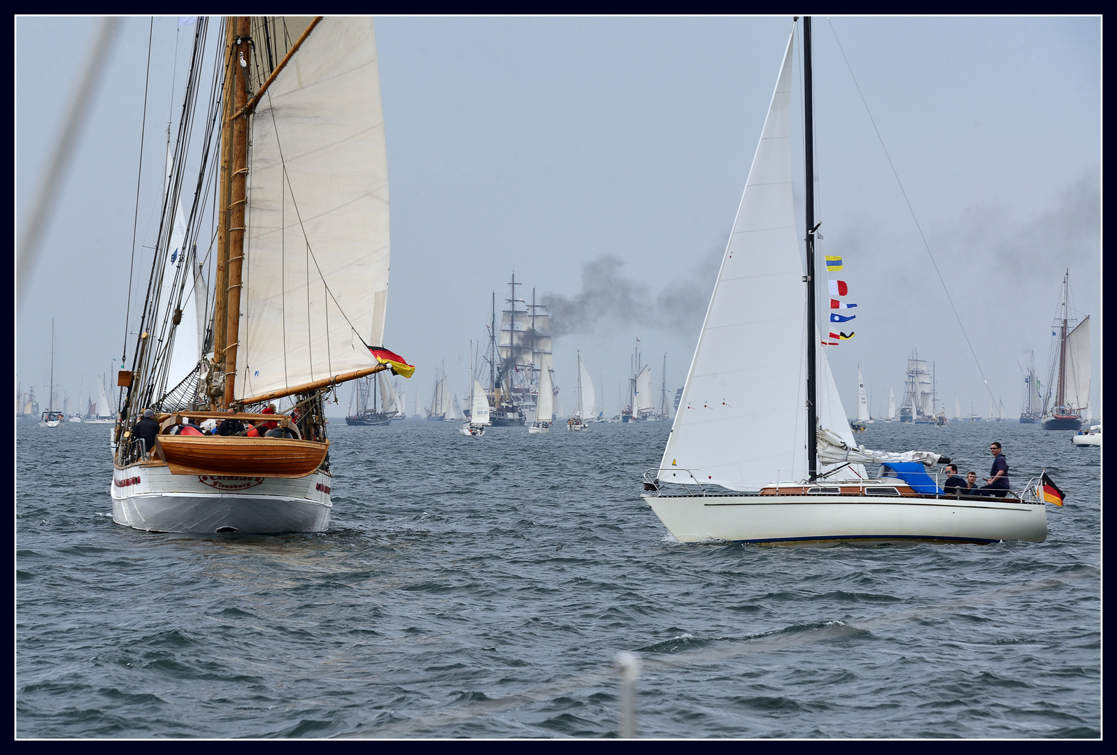 Windjammerparade zur Kieler Woche 2015