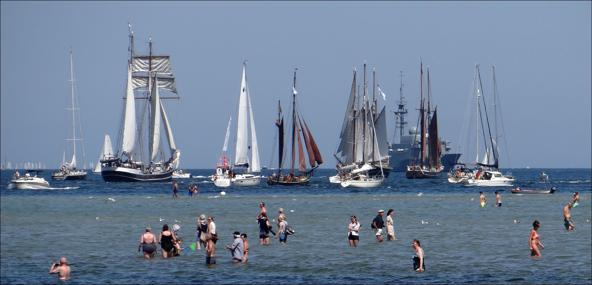 Windjammerparade...Kieler Woche