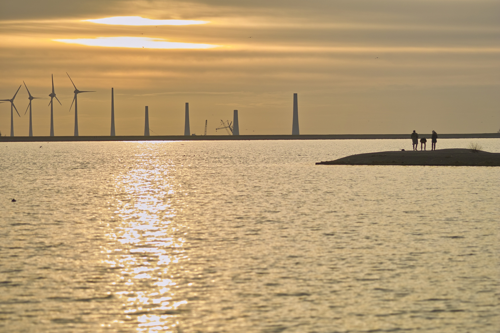 Windkraft am Meer