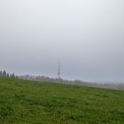 Windkraft im Nebel