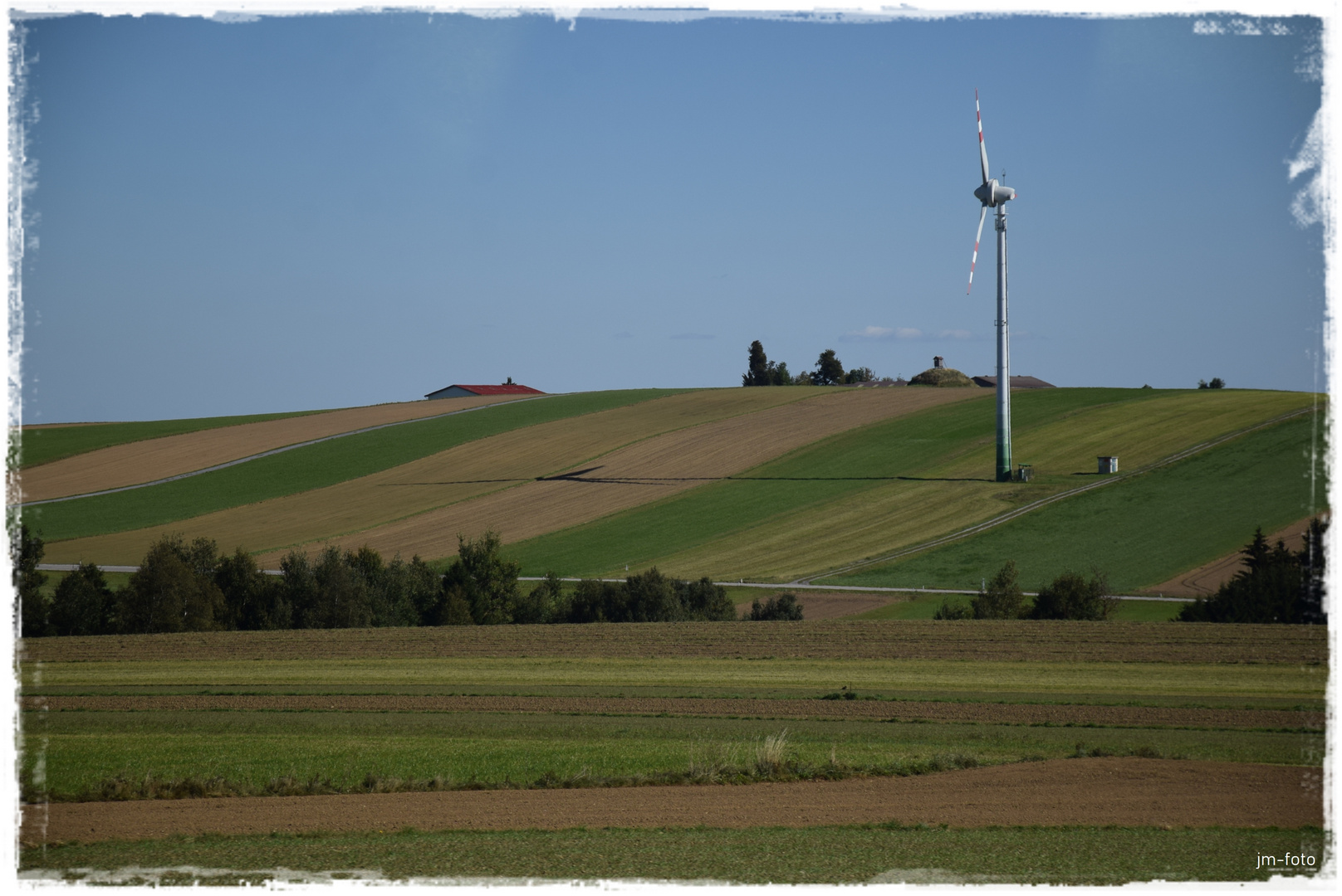 Windkraftanlage im Waldviertel